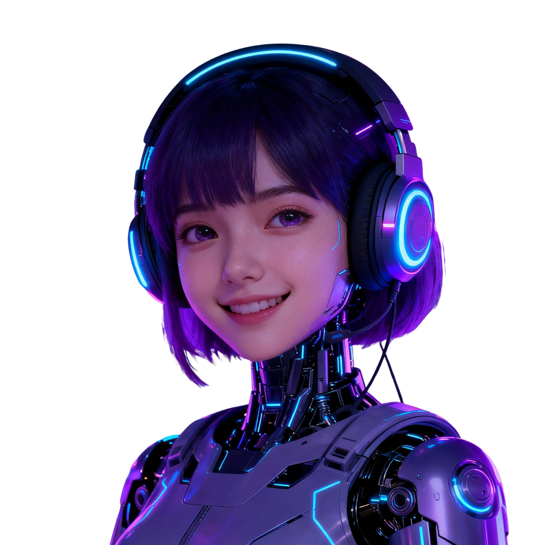 AI Girl Illustration